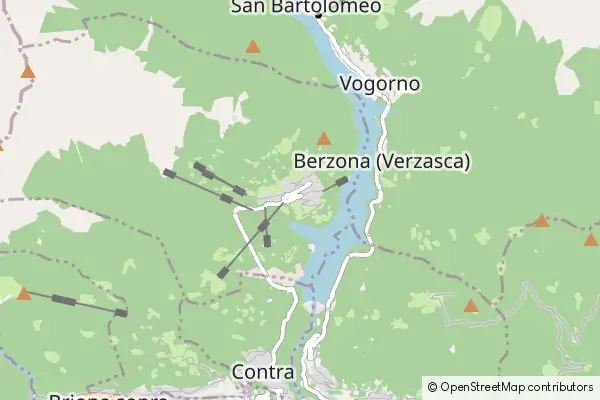 Mapa Mergoscia