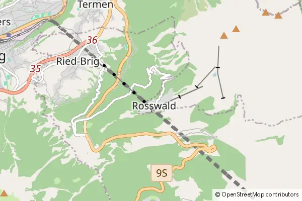 Mapa Rosswald