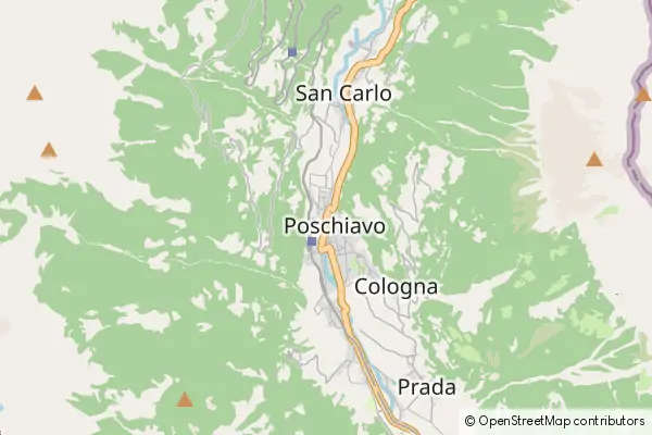 Mapa Poschiavo