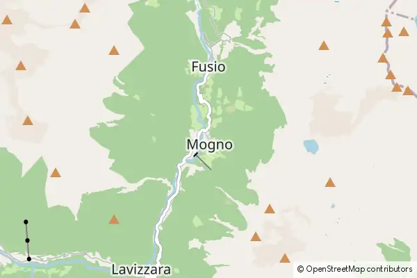 Mapa Mogno