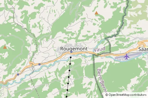 Mapa Rougemont