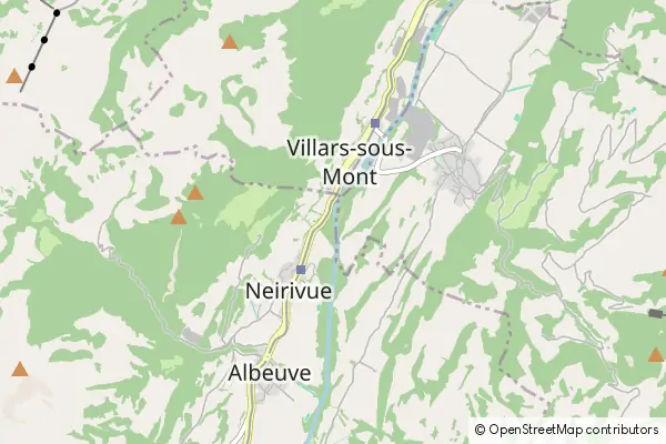 Mapa Neirivue