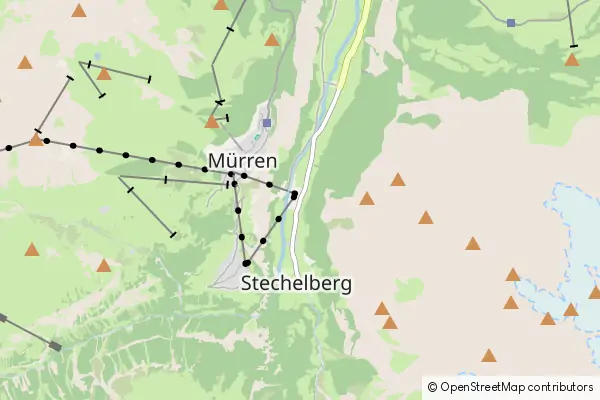 Mapa Stechelberg