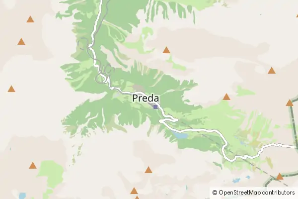 Mapa Preda