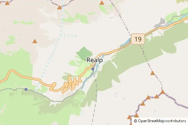 Mapa Realp