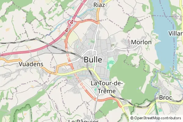 Mapa Bulle