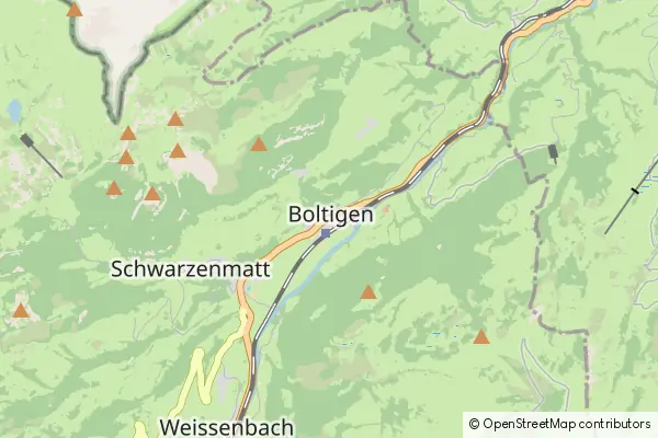 Mapa Boltigen