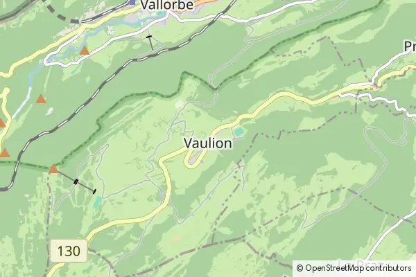 Mapa Vaulion