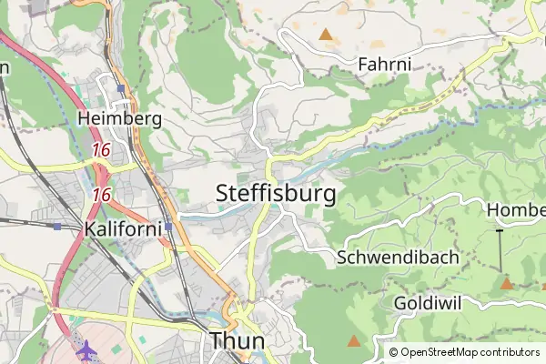 Mapa Steffisburg