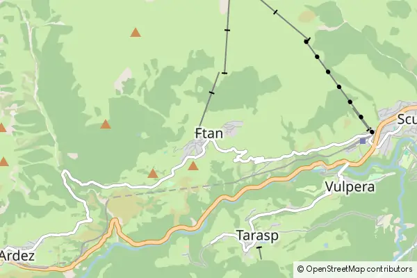 Mapa Ftan