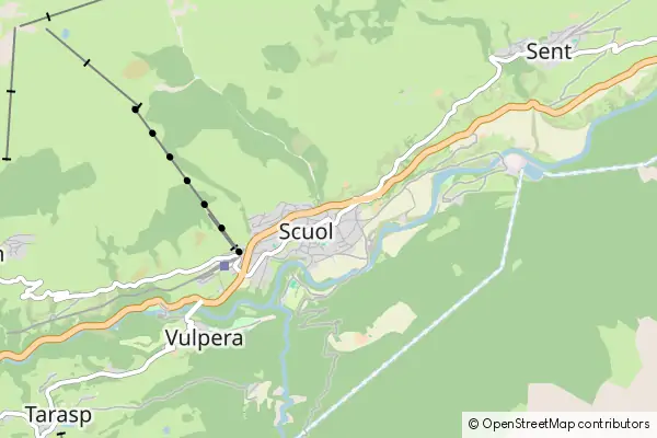 Mapa Scuol