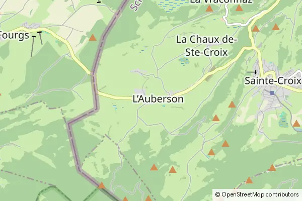 Mapa L'Auberson