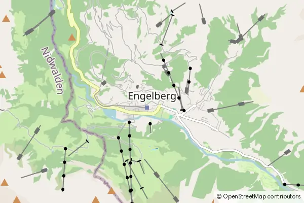 Mapa Engelberg