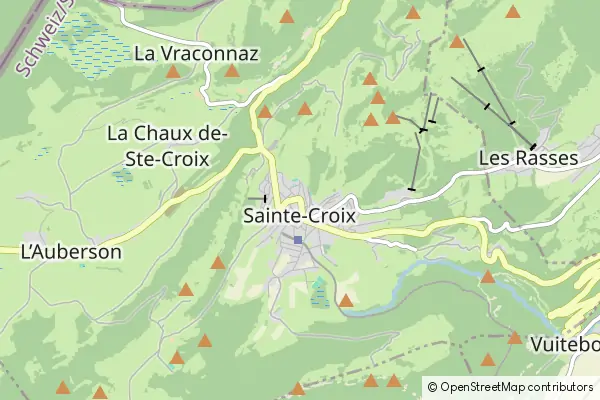 Mapa Sainte-Croix