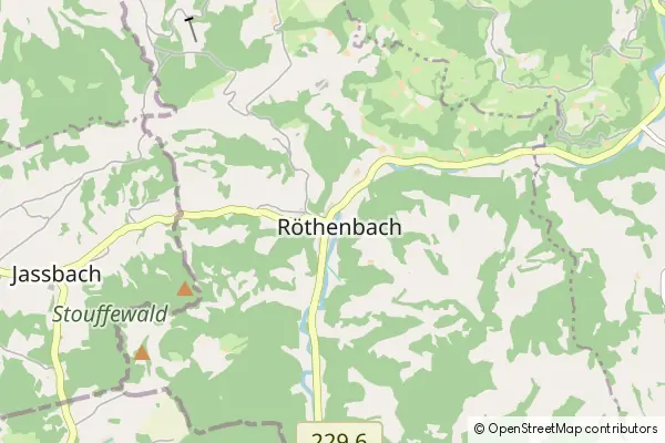 Mapa Roethenbach im Emmental