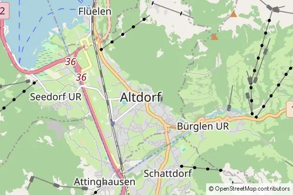 Mapa Altdorf