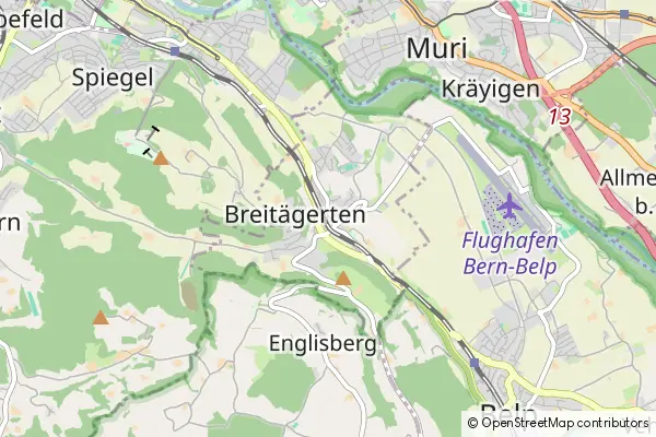 Mapa Kehrsatz