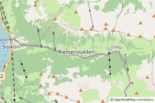 Mapa Riemenstalden