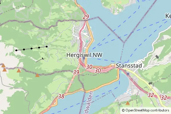 Mapa Hergiswil