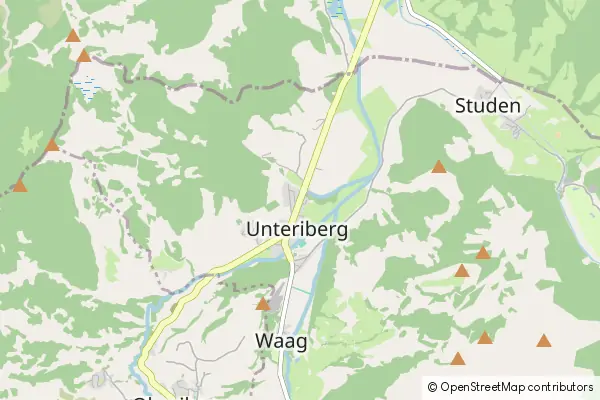 Mapa Unteriberg