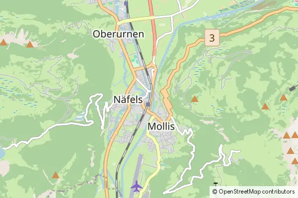 Mapa Näfels