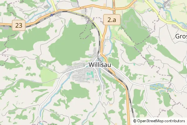 Mapa Willisau