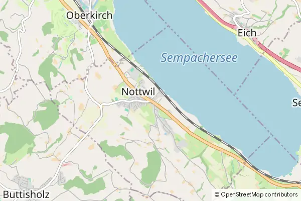 Mapa Nottwil