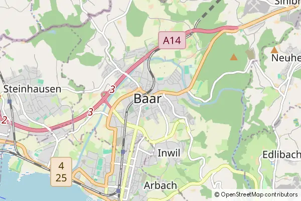 Mapa Baar