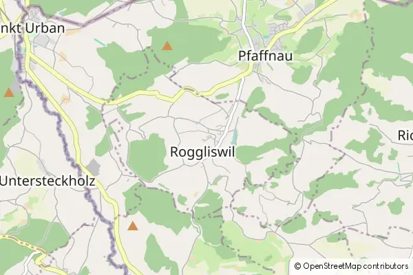 Mapa Roggliswil