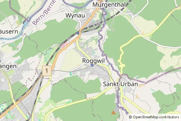 Mapa Roggwil