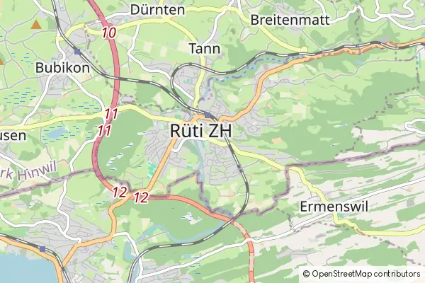 Mapa Rüti