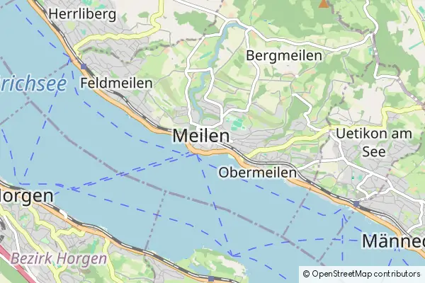 Mapa Meilen