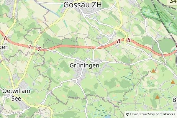 Mapa Gruningen