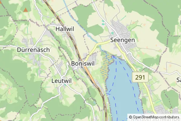 Mapa Boniswil