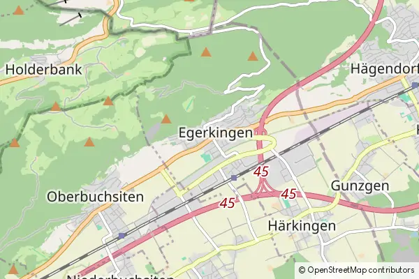 Mapa Egerkingen