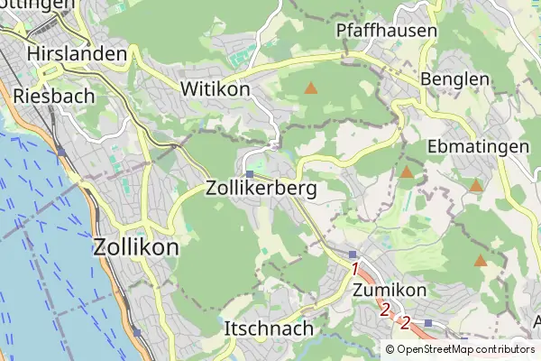 Mapa Zollikerberg