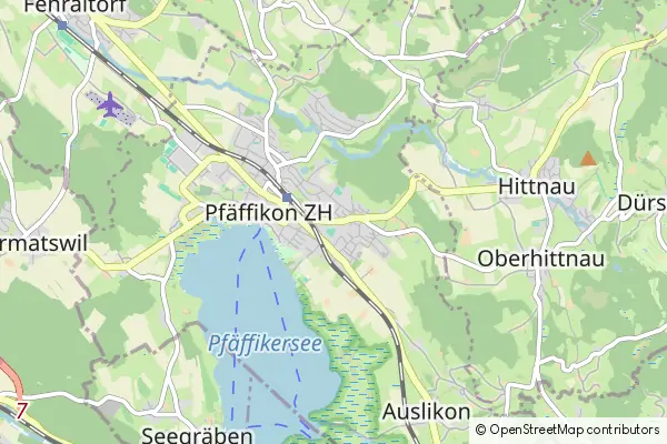 Mapa Pfaeffikon