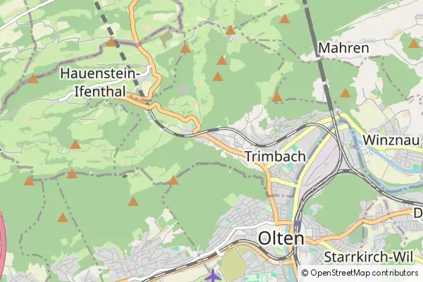 Mapa Trimbach