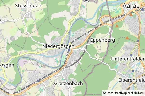 Mapa Schoenenwerd