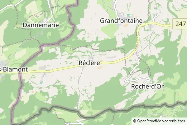 Mapa Réclère