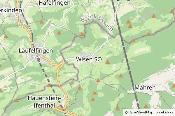 Mapa Wisen