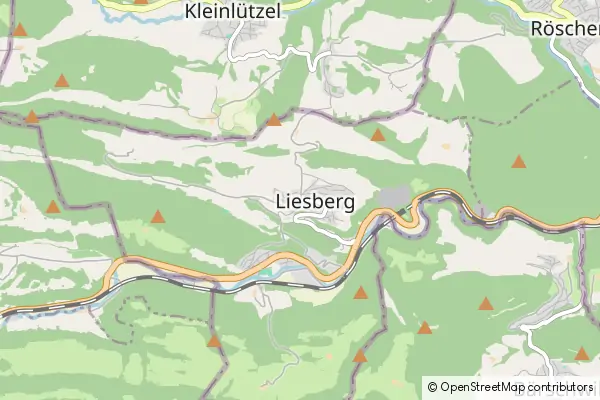 Mapa Liesberg