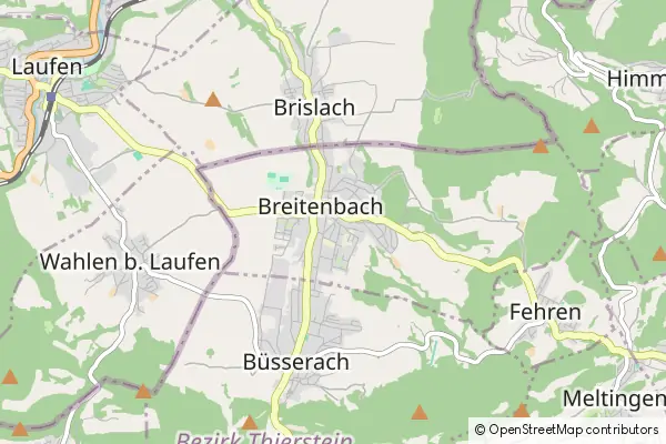 Mapa Breitenbach