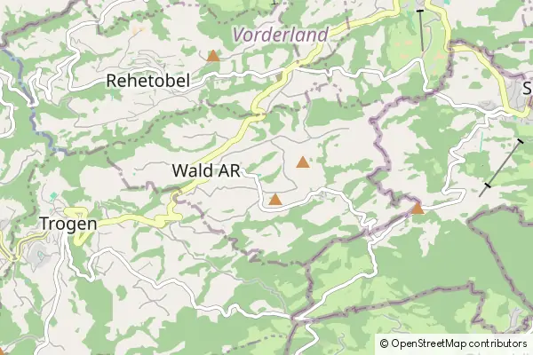 Mapa Wald