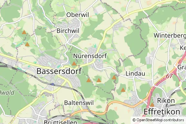 Mapa Nuerensdorf