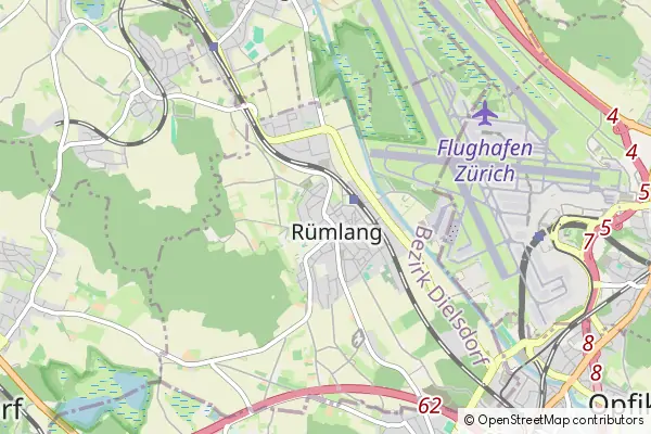 Mapa Rümlang