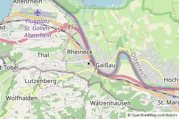 Mapa Rheineck