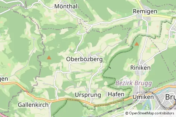 Mapa Boezberg