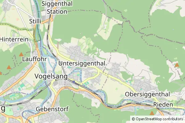 Mapa Untersiggenthal