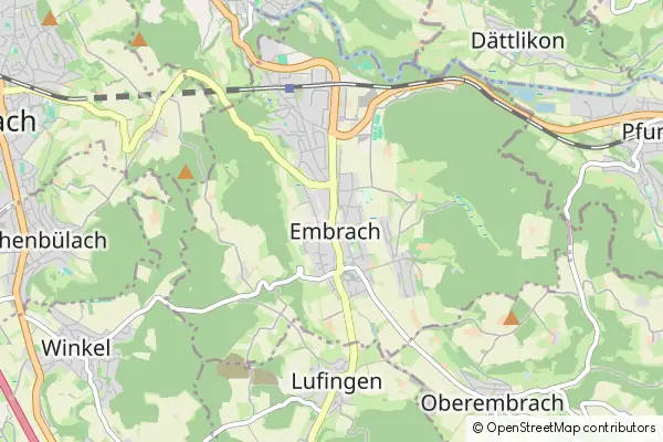 Mapa Embrach